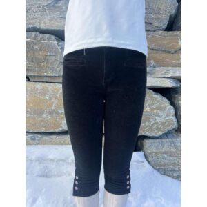 ISLOW St.Moritz Orginal Cord Nikkers Dame -Sort