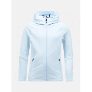 Peak Performance Rider Zip Hood Junior Cloud Blue