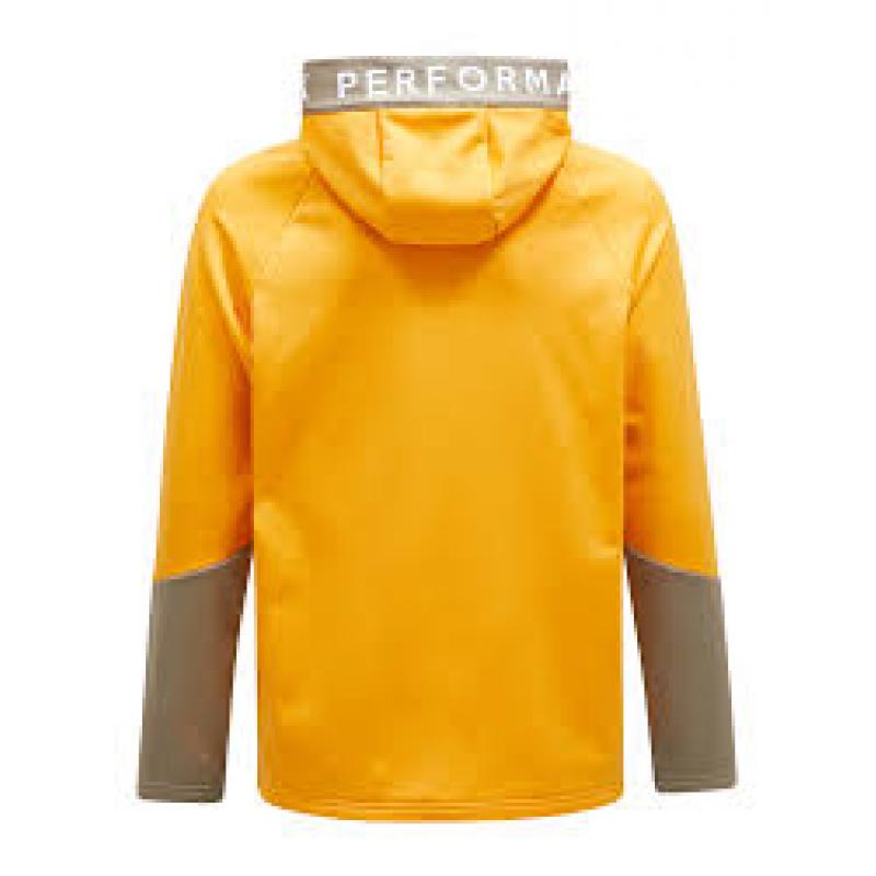 Peak Performance Rider Zip Hood Herre Blazing Orange - Bilde 3