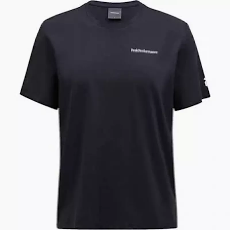 Peak Performance Explore Logo Tee Herre Black