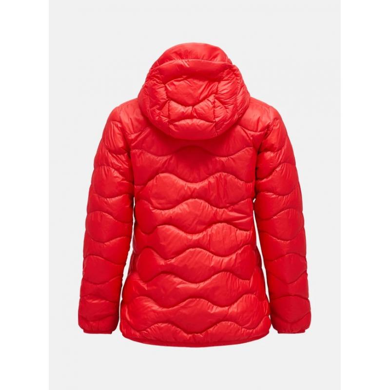 Peak Performance Helium Down Jacket Dame Brilliant Red - Bilde 2