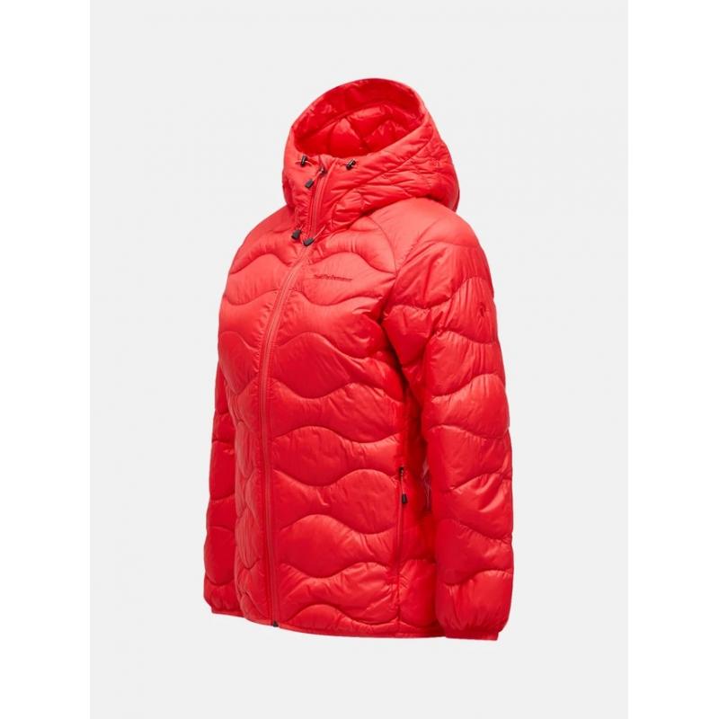 Peak Performance Helium Down Jacket Dame Brilliant Red - Bilde 3