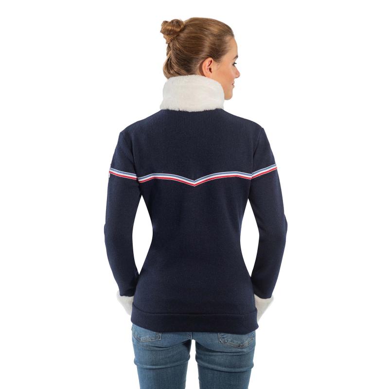 Skidress Catherine Ulljakke Dame -Marineblå - Bilde 3