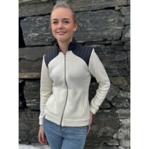Skidress Ninon Ulljakke Dame -Marine/Ecru