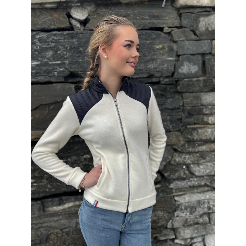 Skidress Ninon Ulljakke Dame -Marine/Ecru - Bilde 2