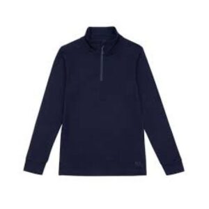 WoolLand Sarpsborg HalfZip Top Barn Blue Ink