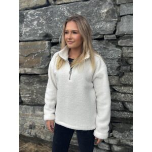 Monel Annie Fleece Genser Dame -White