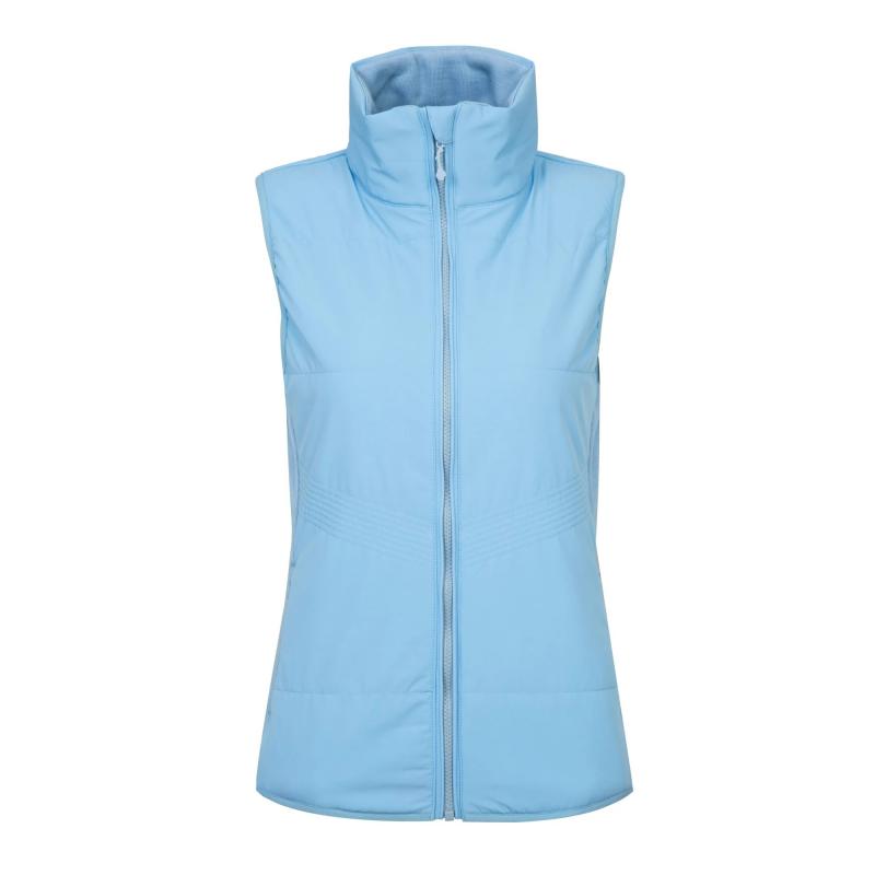 WoolLand Rena Vest Dame Light Sky